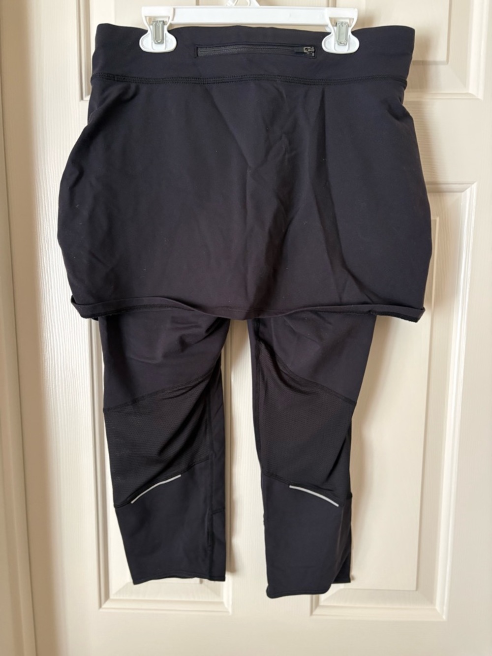 Athleta Black Skorted Leggings